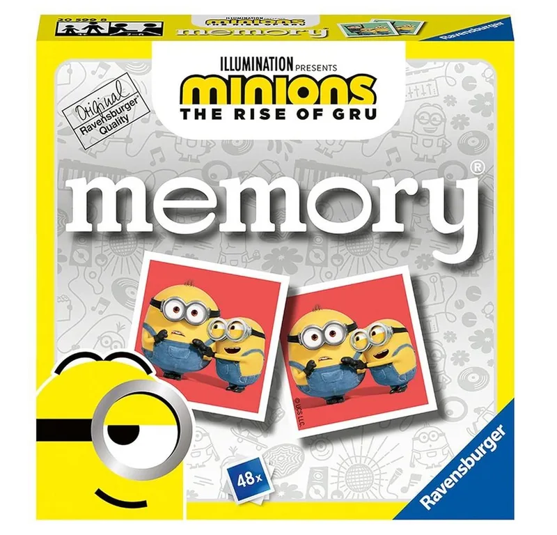 Spiel Mini Memory® Minions The Rise of Gru 48 Bildkarten Ravensburger, Memory from Ravensburger – box