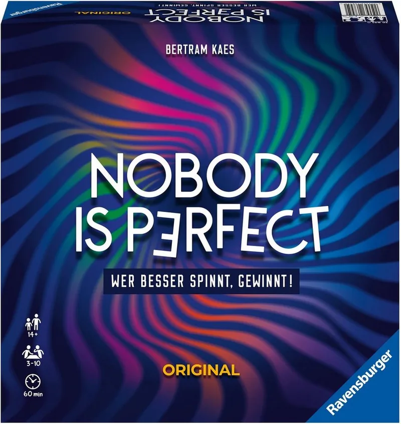 Spiel Nobody is Perfect, Original, Made in Europe from Ravensburger, Bunt edition – box