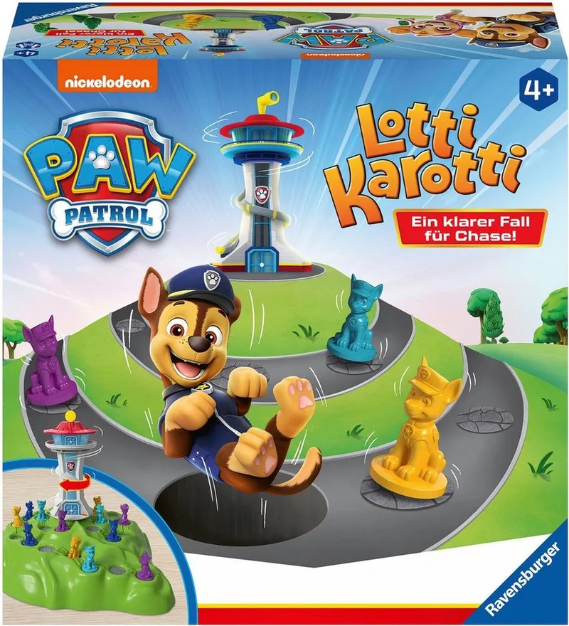 Spiel PAW Patrol, Lotti Karotti, Kinderspiel, Made in Germany, FSC® - schützt Wald - weltweit from Ravensburger, Bunt edition – box