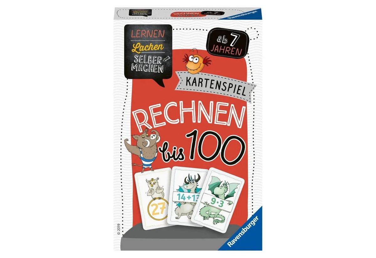 Spiel Ravensburger 80660 - Lernen Lachen Selbermachen: Rechnen bis 100,... von Ravensburger – Schachtel