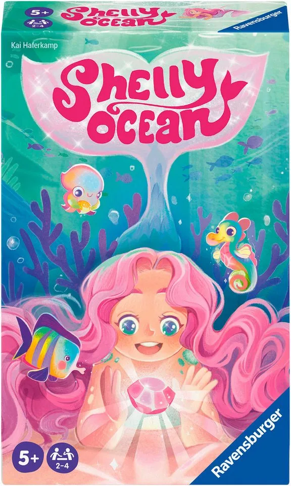 Spiel Shelly Ocean, Kinderspiel, Made in Europe from Ravensburger, Bunt edition – box