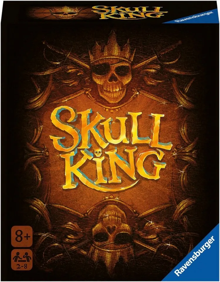 Spiel Skull King, Made in Europe from Ravensburger, Bunt edition – box