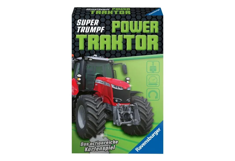 Spiel Supertrumpf Power Traktor - Kartenspiel ab 7 Jahre from Ravensburger – box