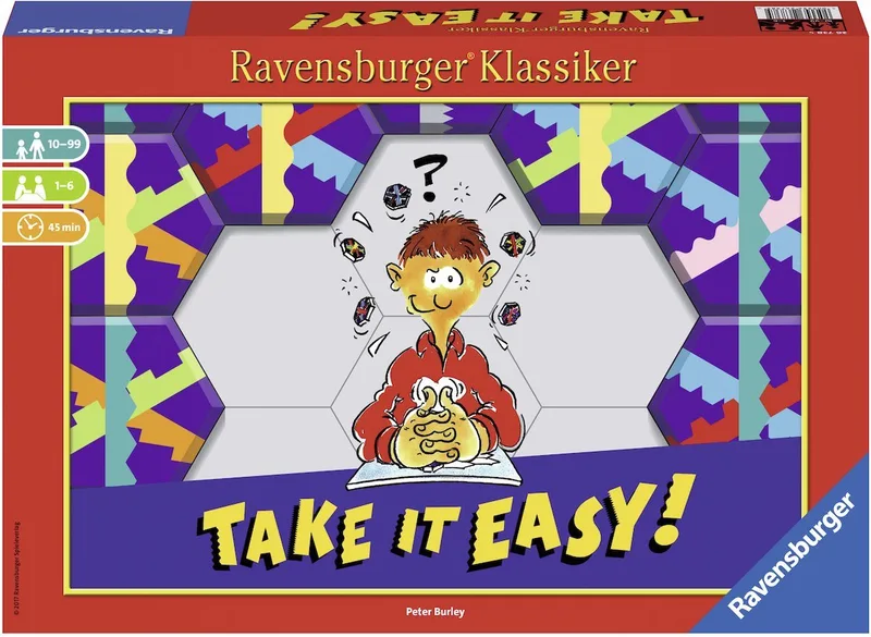 Spiel Take it easy!, Made in Europe from Ravensburger, Bunt edition – box