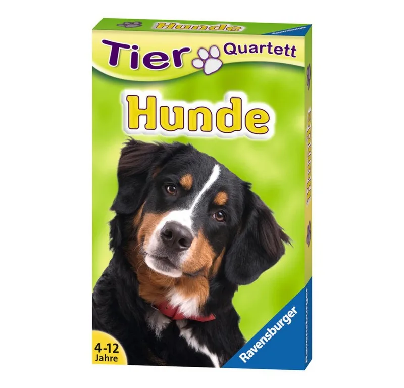 Spiel Tier-Quartette Hunde van Ravensburger, editie Meerkleurig – doos
