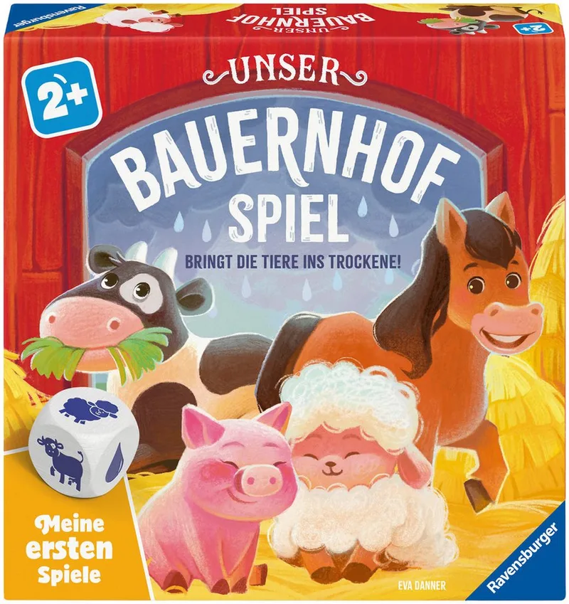 Spiel Unser Bauernhofspiel, Kinderspiel, Made in Europe from Ravensburger, Bunt edition – box