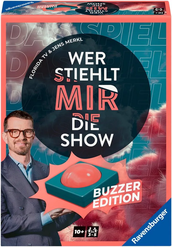 Spiel Wer stiehlt mir die Show - Das Spiel, Gesellschaftsspiel, Made in Europe von Ravensburger, Ausgabe Bunt – Schachtel