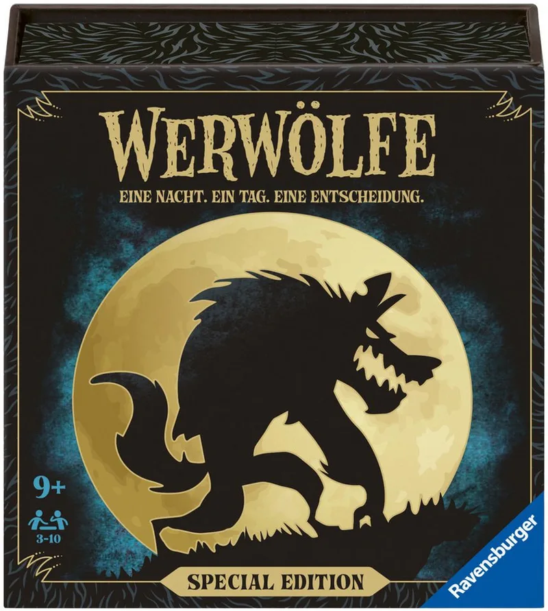 Spiel Werwölfe - Special Edition, Gesellschaftsspiel & Kartenspiel van Ravensburger, editie Bunt – doos