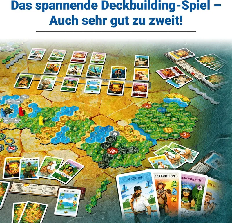 Spiel Wettlauf nach El Dorado, Familienspiel, Made in Europe de Ravensburger, édition Multicolore – boîte 2 sur 4