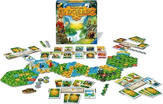Spiel Wettlauf nach El Dorado, Familienspiel, Made in Europe de Ravensburger, édition Multicolore – boîte 1 sur 4