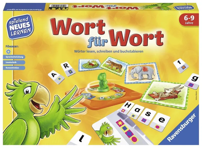 Spiel Wort für Wort, Made in Europe från Ravensburger, utgåva Bunt – kartong