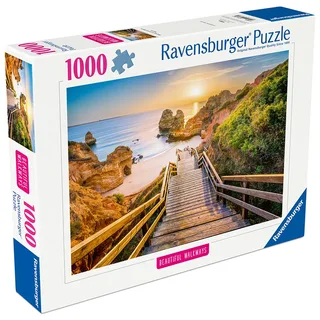 Stairway to Camilo Beach, Algarve (1000) de Ravensburger – boîte 3 sur 3