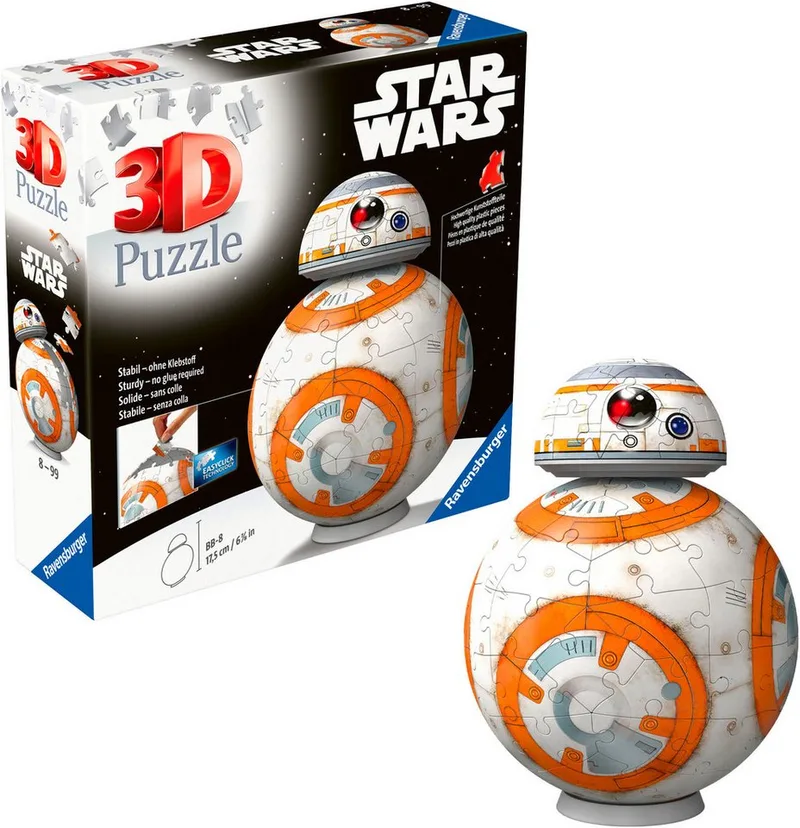 Star Wars BB8 - 3D Puzzel de Ravensburger, édition Multicolore – boîte 5 sur 5