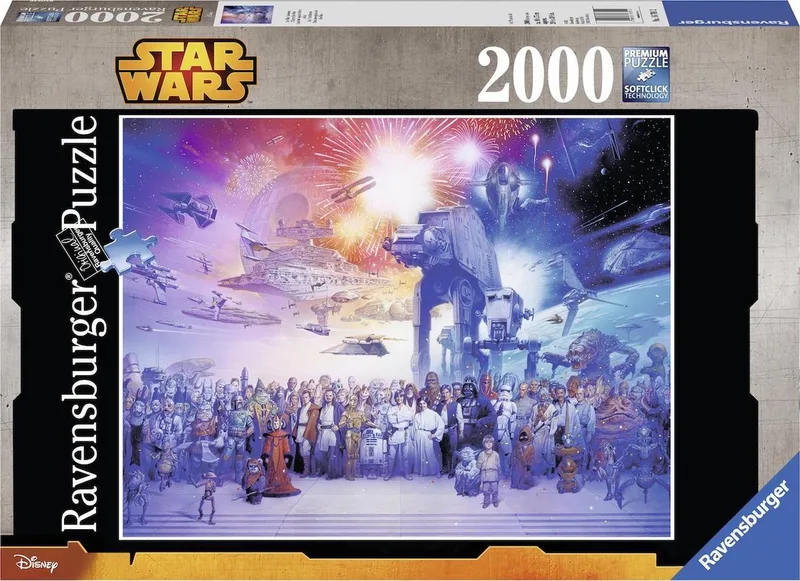 Star Wars Star Wars Universum - Puzzel van 2000 stukjes van Ravensburger, editie Meerkleurig – doos