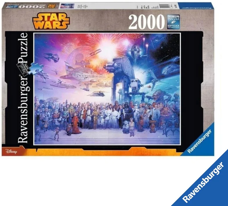 Star Wars Universum 2000 stukjes Puzzel van Ravensburger – doos