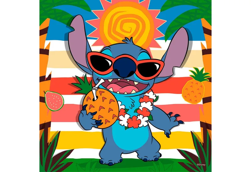 Stitch: Aloha (3x 49) de Ravensburger – boîte 3 sur 5