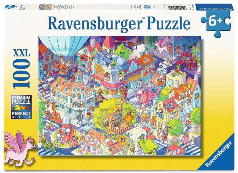 strubbelingen in Chaosstad - Kinderpuzzel - Kinderpuzzel 100 XXL Stukjes - Vanaf 6 Jaar from Ravensburger, Songbirds edition – box