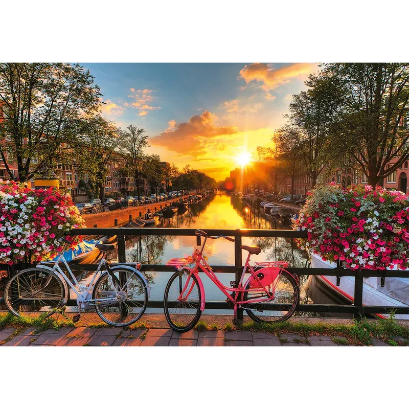 Sunset in Amsterdam 200p Ad - 9+ from Ravensburger – box