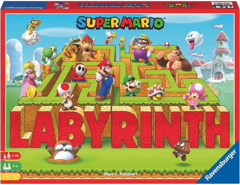 Super Mario Labyrinth från Ravensburger – kartong