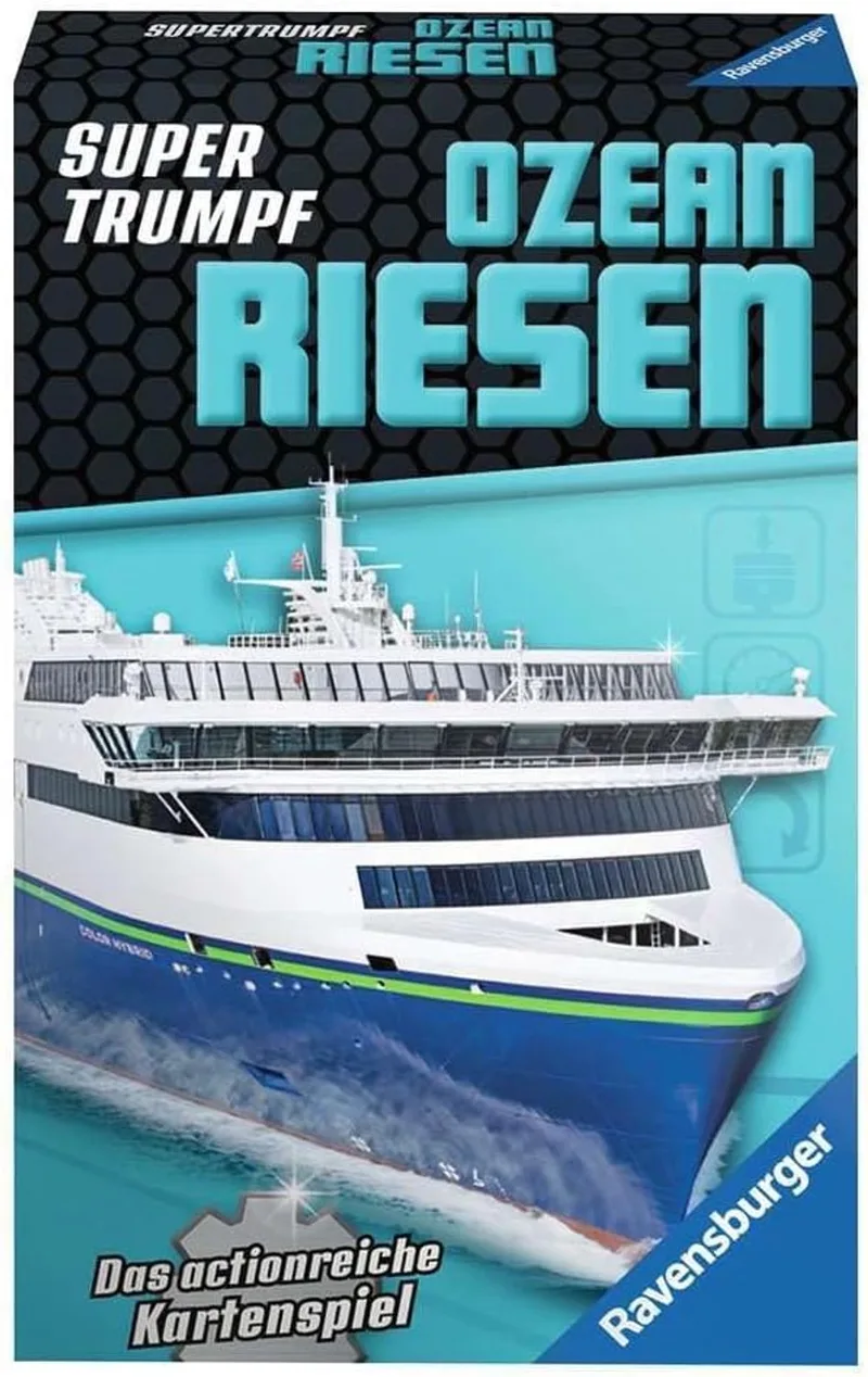 Super Trump Oceaan Reuzen Kaartspel (7+ jaar) från Ravensburger – kartong