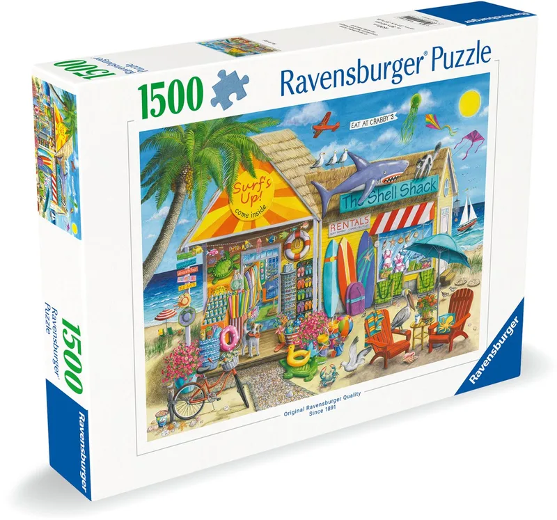 Surf's Up - Legpuzzel - 1500 Stukjes van Ravensburger, editie Meerkleurig – doos 1 van 3