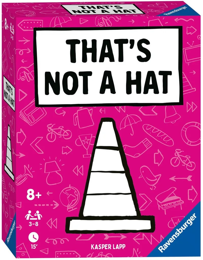 That's Not a Hat - Bluffend Kaartspel voor Familie en Vrienden from Ravensburger – box