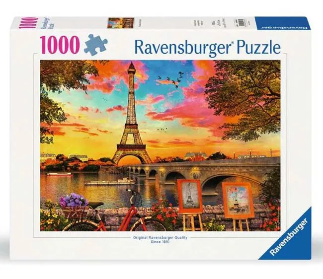 The banks of the Seine (1000) de Ravensburger – boîte 1 sur 2