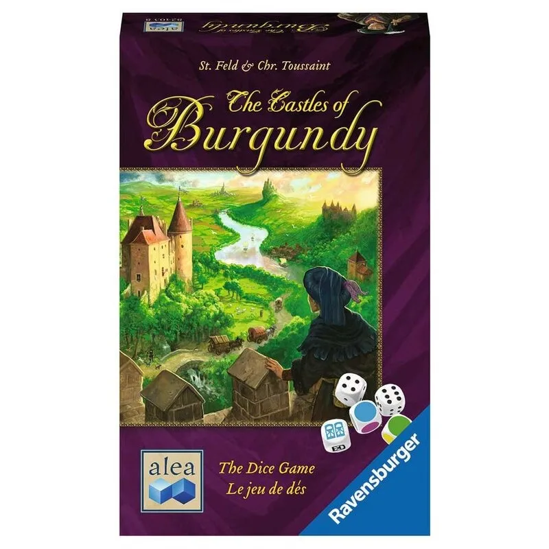 The Castles of Burgundy: The Dice Game (ENG) van Ravensburger – doos