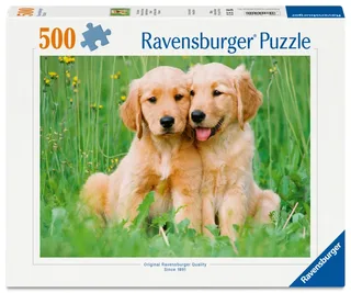 The Golden Retriever Brothers – Legpuzzel – 500 Stukjes von Ravensburger, Ausgabe Mehrfarbig – Schachtel 2 von 2