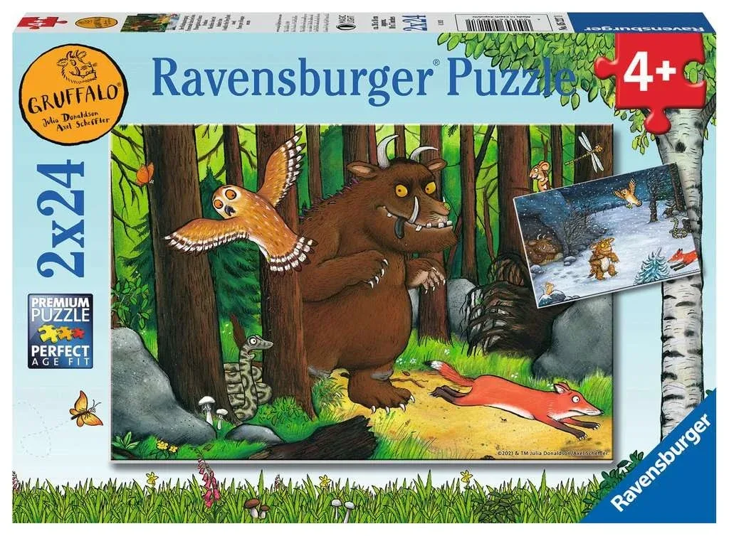 The Gruffalo (2x24 Stukjes) fra Ravensburger – æske