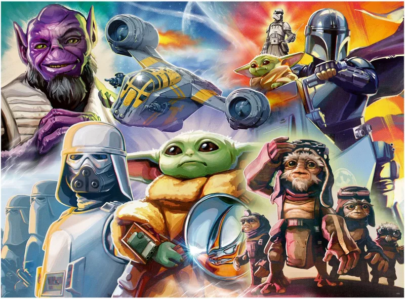 The Mandalorian and Grogu – Legpuzzel – 500 Stukjes van Ravensburger, editie Meerkleurig – doos 2 van 2