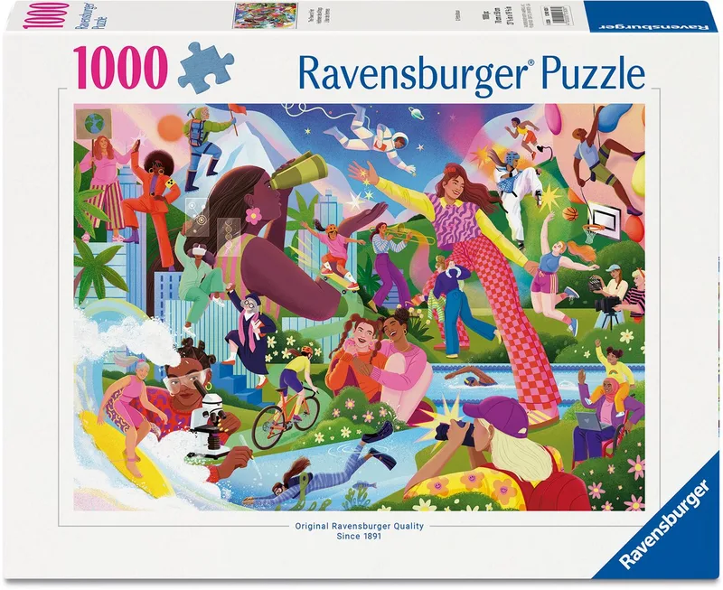 The Power of Her Puzzel van Ravensburger – doos