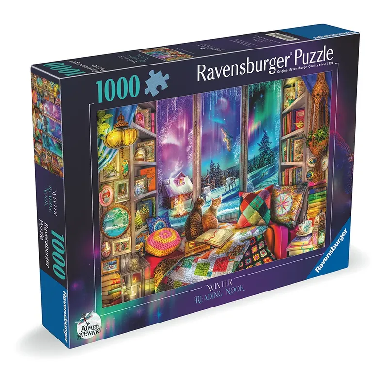 The Winter Reading Nook 1000p from Ravensburger – box 4 of 4