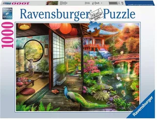 Theehuis in Japanse tuin puzzel 1000pcs van Ravensburger, editie Meerkleurig – doos 1 van 2