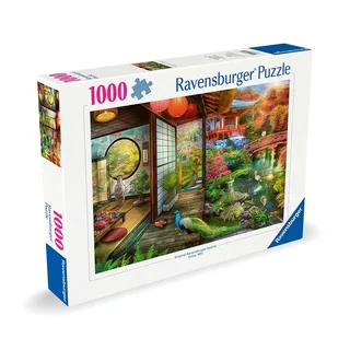 Theehuis in Japanse tuin puzzel 1000pcs van Ravensburger, editie Meerkleurig – doos 2 van 2