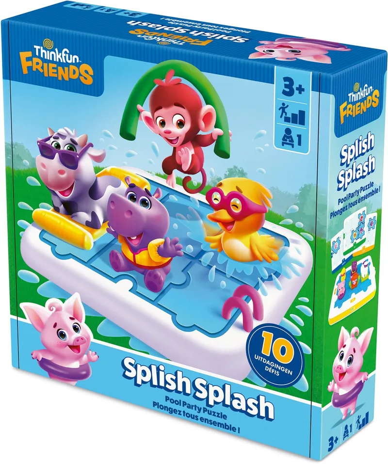 ThinkFun Friends: Splish Splash - Breinbreker från Ravensburger – kartong