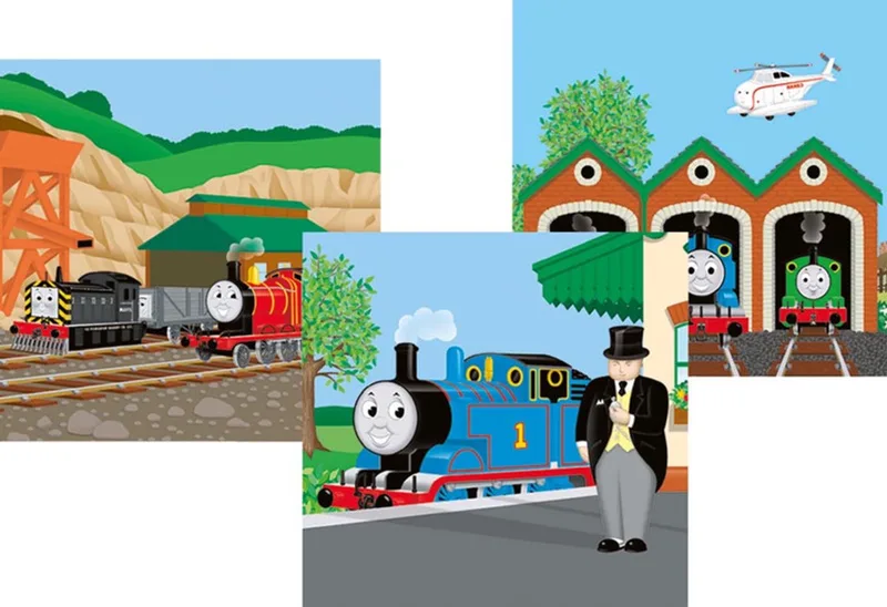 Thomas & Friends 3x49 Puzzels van Ravensburger – doos