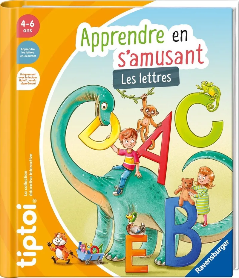 tiptoi Leren terwijl je plezier hebt: Brieven fra Ravensburger – æske
