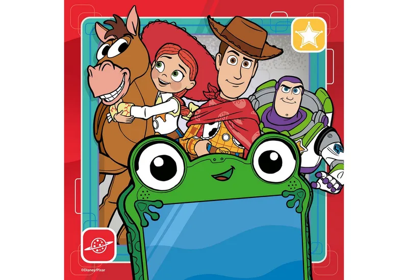 Toy Story 5 – Kinderpuzzel – 100 XXL Stukjes van Ravensburger, editie Meerkleurig – doos 2 van 4