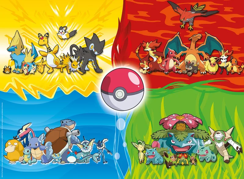 Verschillende Pokemons puzzel - legpuzzel - 150 stukjes from Ravensburger, Multicolour edition – box 2 of 2