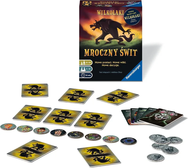 Weerwolven: Duistere Dag - Spannend de Ravensburger – boîte
