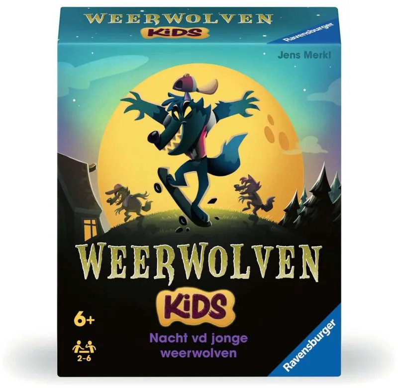Weerwolven Kids | Nacht van de Jonge Weerwolven | Vanaf 2 Spelers från Ravensburger – kartong