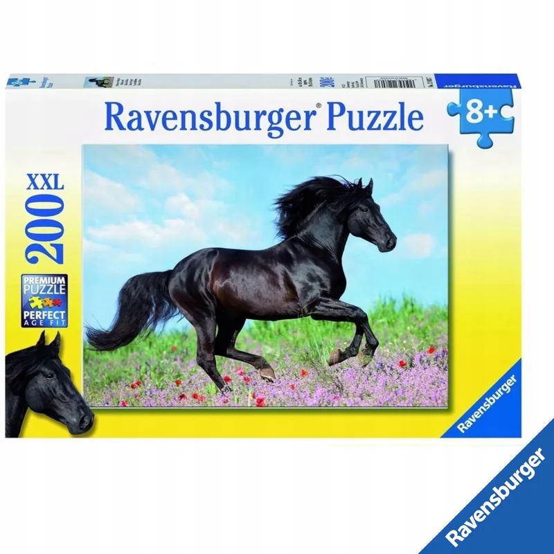 XXL 200-delige paardenpuzzel: Schoonheid van het paard van Ravensburger – doos
