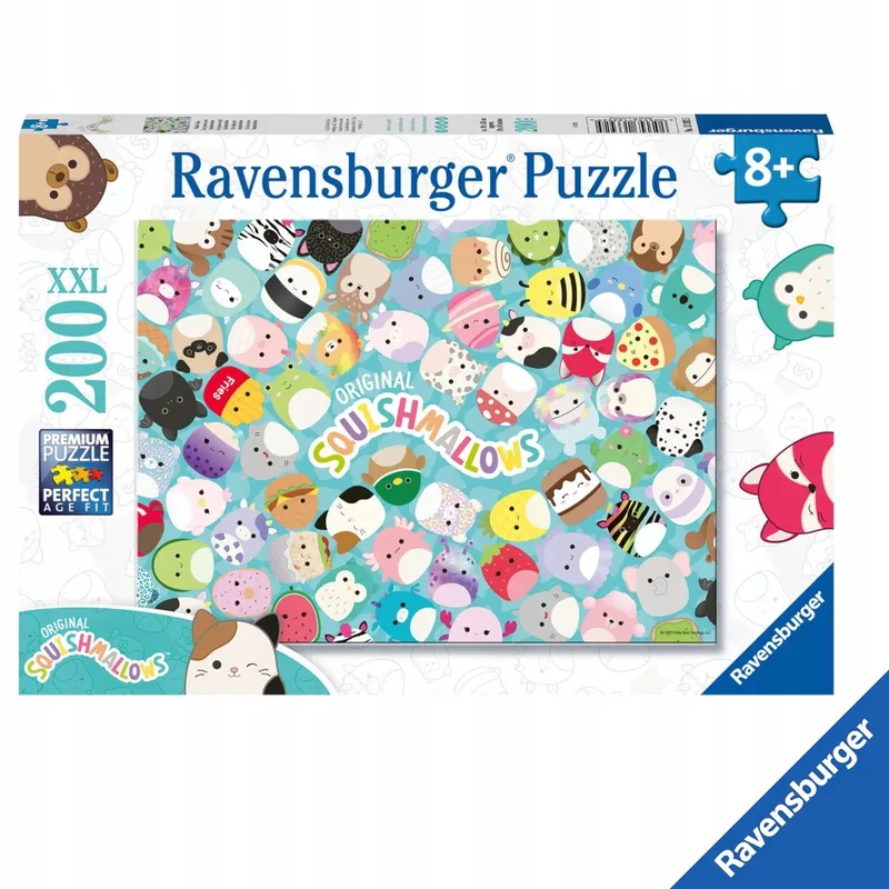 XXL 200 Squishmallows Puzzel voor Kinderen van Ravensburger – doos