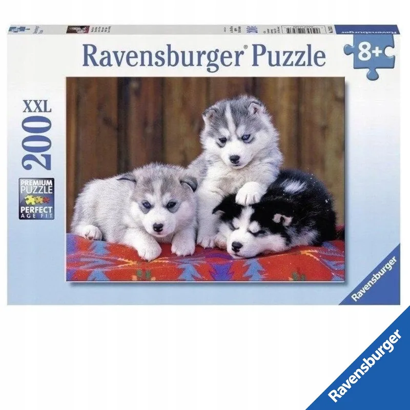 XXL Husky Pups 200 Stuk van Ravensburger – doos