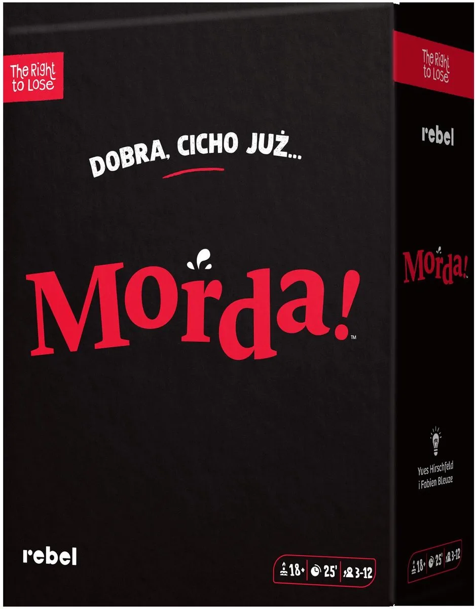 Gra Morda! van Rebel – doos