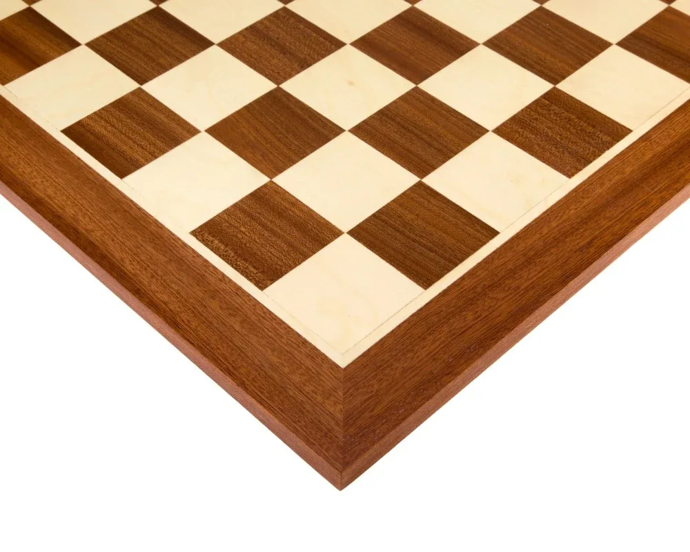 48 cm ingelegd mahonie Schaakbord de Rechapados Ferrer – boîte