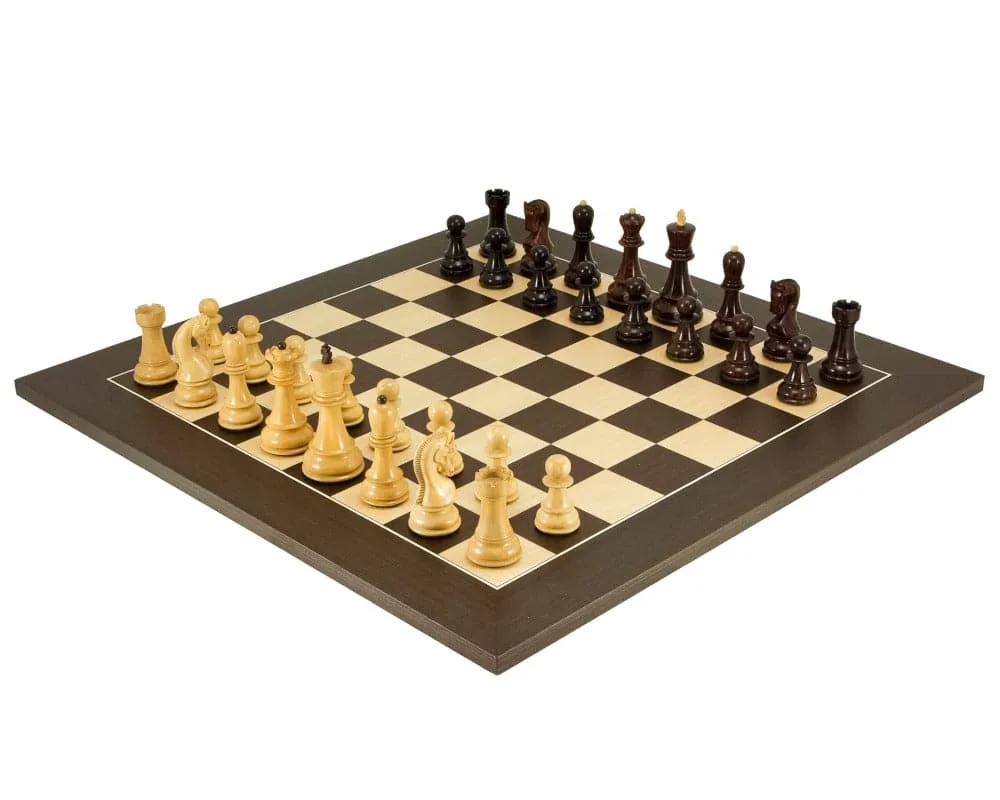 Antipodean Deluxe Toernooi-schaakset van Regency Chess – doos
