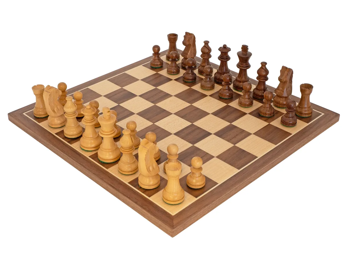 Down Head Knight Academy Kleine Schaakset de Regency Chess – boîte