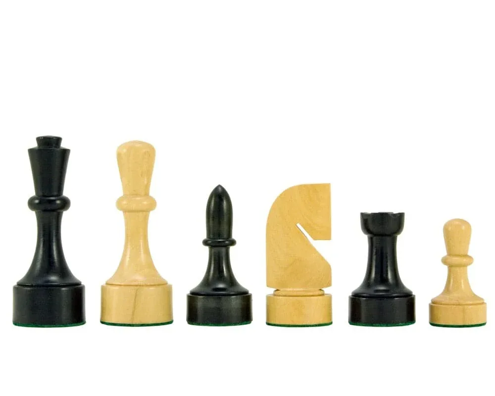 Hedendaagse serie geëboniseerde schaakstukken - 9,5 cm de Regency Chess – boîte